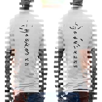 カトリックジュビリー2025キリスト教巡礼者希望聖年 メンズTシャツ バックプリント - Kawaiitshirt