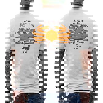 カニ ウニ タコ エビ 海洋生物 矛盾 おもしろ かわいい 面白い ネタ 画像 メンズTシャツ バックプリント - Kawaiitshirt