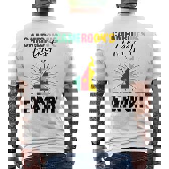 カメルーンの国旗 カメルーン語 メンズTシャツ バックプリント - Kawaiitshirt