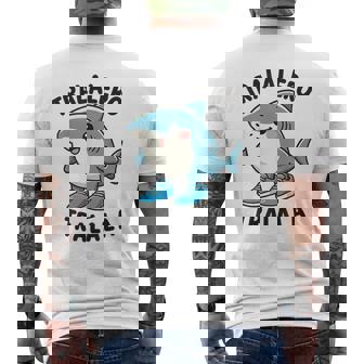 カワイイトラレロトラララ-イタリアブレインロットミーム メンズTシャツ バックプリント - Kawaiitshirt