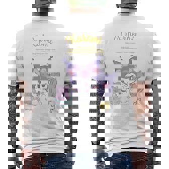 キッズ クロミ ハピネスマイルーム メンズTシャツ バックプリント - Kawaiitshirt