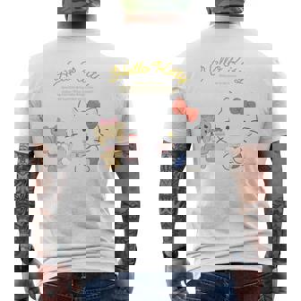 キッズ ハローキティ ハピネスマイルーム メンズTシャツ バックプリント - Kawaiitshirt