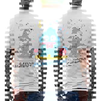 キッズ ハンギョドン ポーズ メンズTシャツ バックプリント - Kawaiitshirt