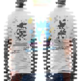 キッズ バッドばつ丸 かんぱい メンズTシャツ バックプリント - Kawaiitshirt