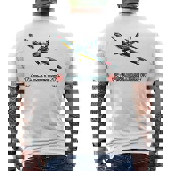 キッズ 第2次世界大戦 日本軍戦闘機 零式艦上戦闘機 メンズTシャツ バックプリント - Kawaiitshirt