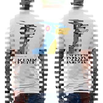 キャシャーン H メンズTシャツ バックプリント - Kawaiitshirt