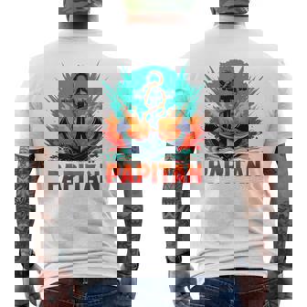 キャプテンアンカー パピタン・ヴァーター スーパーパパ 父の日 2025 メンズTシャツ バックプリント - Kawaiitshirt