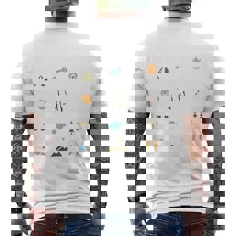 キャンプ 楽しい グループ キッズ ティーン 家族 マッチング 長袖tシャツ メンズTシャツ バックプリント - Kawaiitshirt