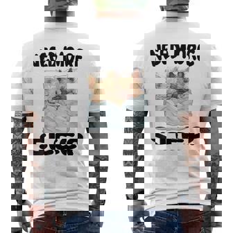 キュートなケアンテリア、睡眠用パジャマ、ナイトガウン。 メンズTシャツ バックプリント - Kawaiitshirt