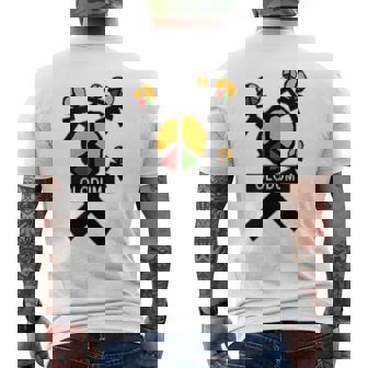 クラシックカートゥーン メンズTシャツ バックプリント - Kawaiitshirt