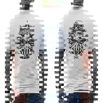 クラーケン クトゥルフ タコ メンズTシャツ バックプリント - Kawaiitshirt