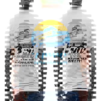 クルージング航海船キャプテンアンカークルーズディレクター メンズTシャツ バックプリント - Kawaiitshirt