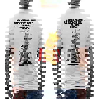 クロワッサンキング メンズTシャツ バックプリント - Kawaiitshirt