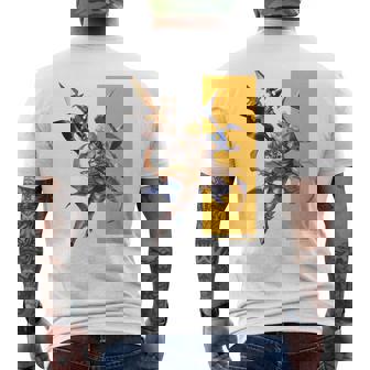 グランブルーファンタジーヴァーサス -ライジング- ヴェイン 長袖tシャツ メンズTシャツ バックプリント - Kawaiitshirt