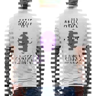 グレープネスを実現する カワイイスタイルグレープ メンズTシャツ バックプリント - Kawaiitshirt