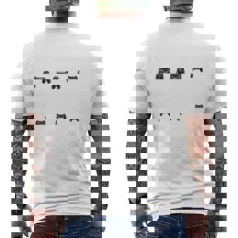 ゲーム 面白いtシャツ ゲーマー ネタ 文字入り メンズ おもしろ 面白い 服 オリジナル グッズ 文字tシャツ 長袖tシャツ メンズTシャツ バックプリント - Kawaiitshirt