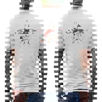 コンバットサンボ、アルティメットマーシャルアート、バックプリント メンズTシャツ バックプリント - Kawaiitshirt