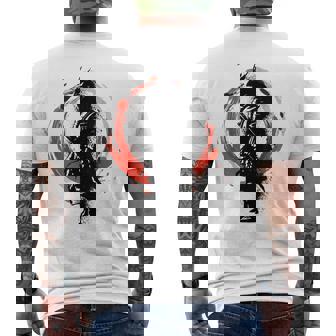 ゴーストサムライ 武士道 アニメ マンガ 武士道 メンズTシャツ バックプリント - Kawaiitshirt