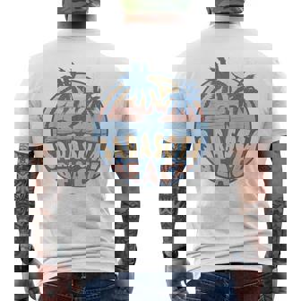 サラソタ フロリダ ビーチ サーフ 夏休み ヴィンテージ メンズTシャツ バックプリント - Kawaiitshirt