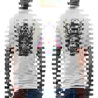 サンタ・ムエルテ 長袖tシャツ メンズTシャツ バックプリント - Kawaiitshirt