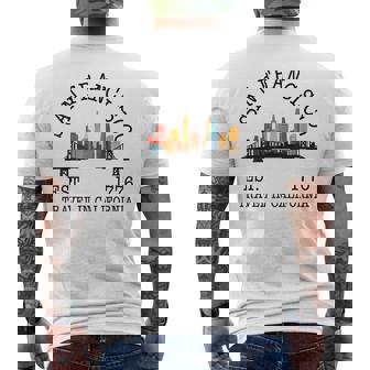 サンフランシスコ お土産 スカイライン サンフランシスコ メンズ レディース メンズTシャツ バックプリント - Kawaiitshirt