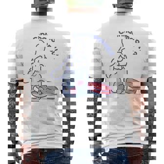 シナモロール ハイドアンドシーク メンズTシャツ バックプリント - Kawaiitshirt