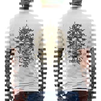 シヴァ ゴア サイトランス サイケデリック Om メンズTシャツ バックプリント - Kawaiitshirt