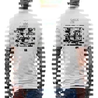 ジェネシス ザ ラム ライズ ダウン オン ブロードウェイ メンズTシャツ バックプリント - Kawaiitshirt