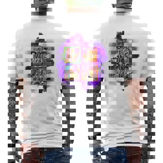 ジミヘンドリックス_004_Back Printed メンズTシャツ バックプリント - Kawaiitshirt