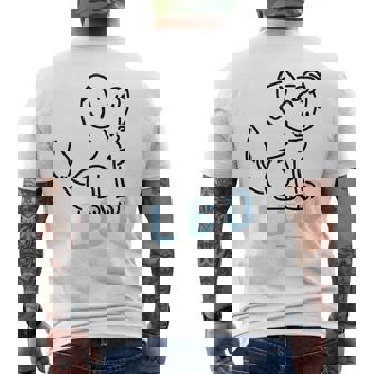 ジャングル大帝 Round （レオ）Ctezuka Productions メンズTシャツ バックプリント - Kawaiitshirt