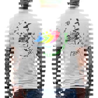 ジュビリー2025 信仰の旅への希望の巡礼者 メンズTシャツ バックプリント - Kawaiitshirt