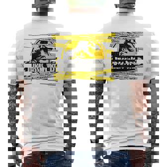 ジュラシック・ワールド Endangeredtriceratops メンズTシャツ バックプリント - Kawaiitshirt