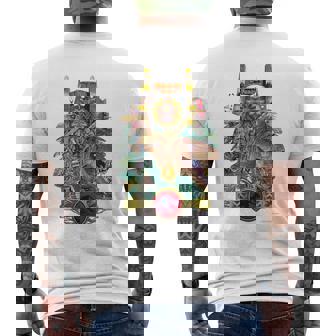 ジュラシック・ワールド Gate & Dinosaurs Arttyle メンズTシャツ バックプリント - Kawaiitshirt