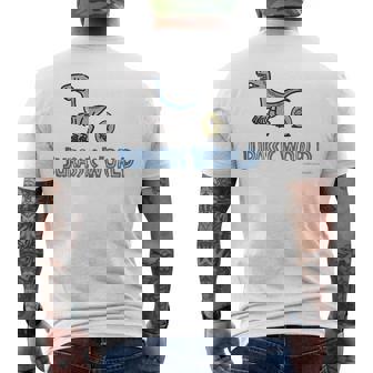 ジュラシック・ワールド ラプトル Loose Illust メンズTシャツ バックプリント - Kawaiitshirt