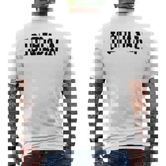 ジョーダン・レッド・バーシティ 長袖tシャツ メンズTシャツ バックプリント - Kawaiitshirt