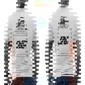 スターウォーズ R2-D2 ロゴポケット メンズTシャツ バックプリント - Kawaiitshirt
