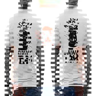 スタートレック クリンゴン ドリンキングチーム メンズTシャツ バックプリント - Kawaiitshirt