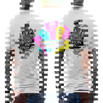 ストレンジャー・シングス The Party Memphis スプラッシュファン 記念品 メンズTシャツ バックプリント - Kawaiitshirt