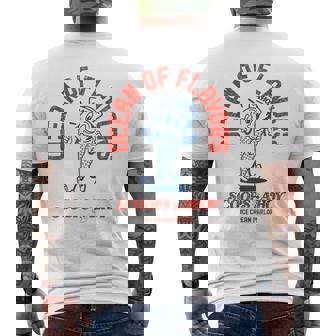 ストレンジャー・シングス スクープ アホイ スターコート アイスクリーム味 レトロ メンズTシャツ バックプリント - Kawaiitshirt