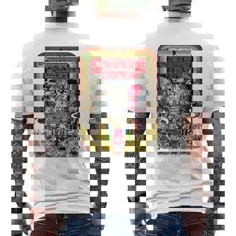 ストレンジャー・シングス プロモコミック The Partyecna セピア ヴィンテージ メンズTシャツ バックプリント - Kawaiitshirt