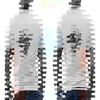 スペースイーグル アストロノート アドベンチャー メンズTシャツ バックプリント - Kawaiitshirt