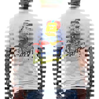 スポンジボブ スクエアパンツ スポンジボブ Watch This メンズTシャツ バックプリント - Kawaiitshirt