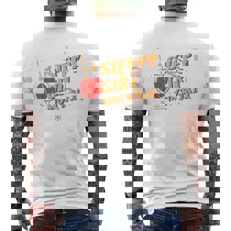 スリーピーガール モクテルクラブ レトロ ウェルネス キュート ファッショントレンド メンズTシャツ バックプリント - Kawaiitshirt