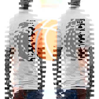 スーパー コーチ バスケットボール スポーツ バスケットボール コーチ Basketball Coach メンズTシャツ バックプリント - Kawaiitshirt