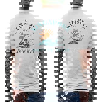 ソルティ リル ビーチ シンガポール 旅行 お土産 シンガポール メンズTシャツ バックプリント - Kawaiitshirt