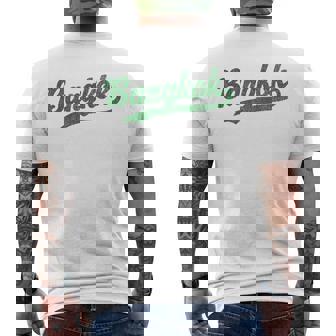 タイのバンコクビンテージスポーツグラフィック。 メンズTシャツ バックプリント - Kawaiitshirt