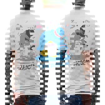 タキシードサム ダンス 【バレンタインギフトにおすすめ！】 メンズTシャツ バックプリント - Kawaiitshirt