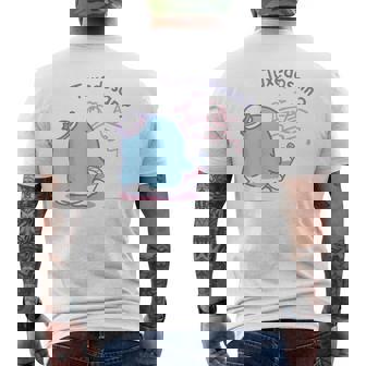 タキシードサム ハイドアンドシーク メンズTシャツ バックプリント - Kawaiitshirt