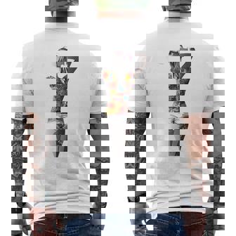 タトゥー レディース アートtシャツ モチーフ セクシータトゥー レディース メンズ メンズTシャツ バックプリント - Kawaiitshirt