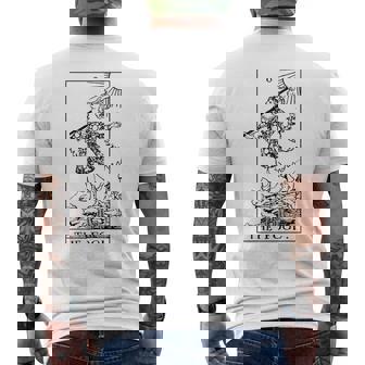 タロット・メジャー・アルカナ ザ・フール 長袖tシャツ メンズTシャツ バックプリント - Kawaiitshirt
